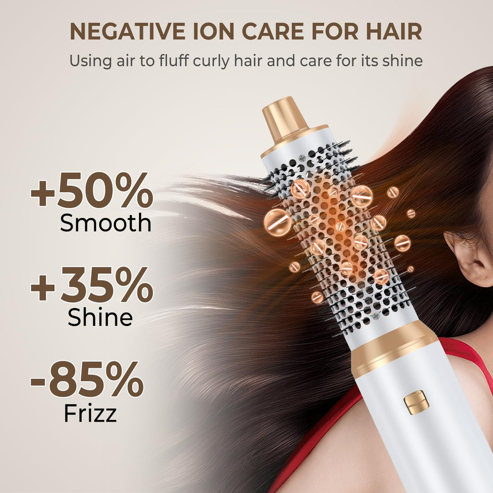 Yitrust negative-ion airflow during drying smooths frizz and reduces static