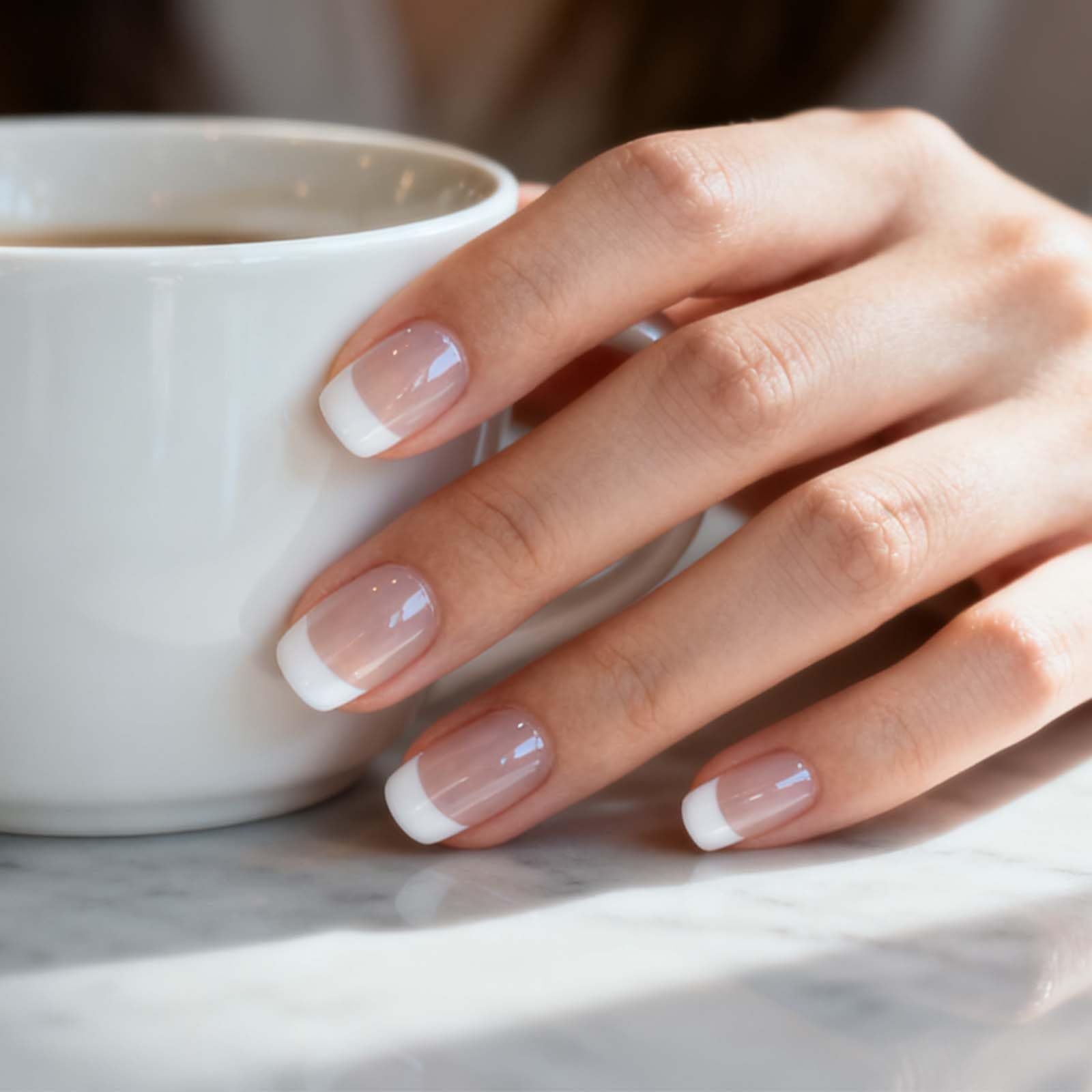 YIZHUO semi cured gel nail strips with 20 pieces for a customized fit