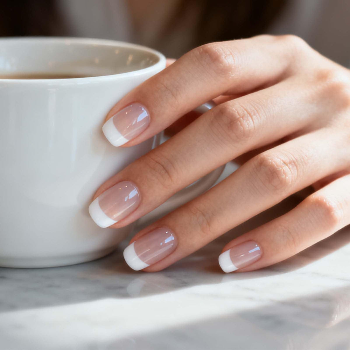 YIZHUO semi cured gel nail strips with 20 pieces for a customized fit