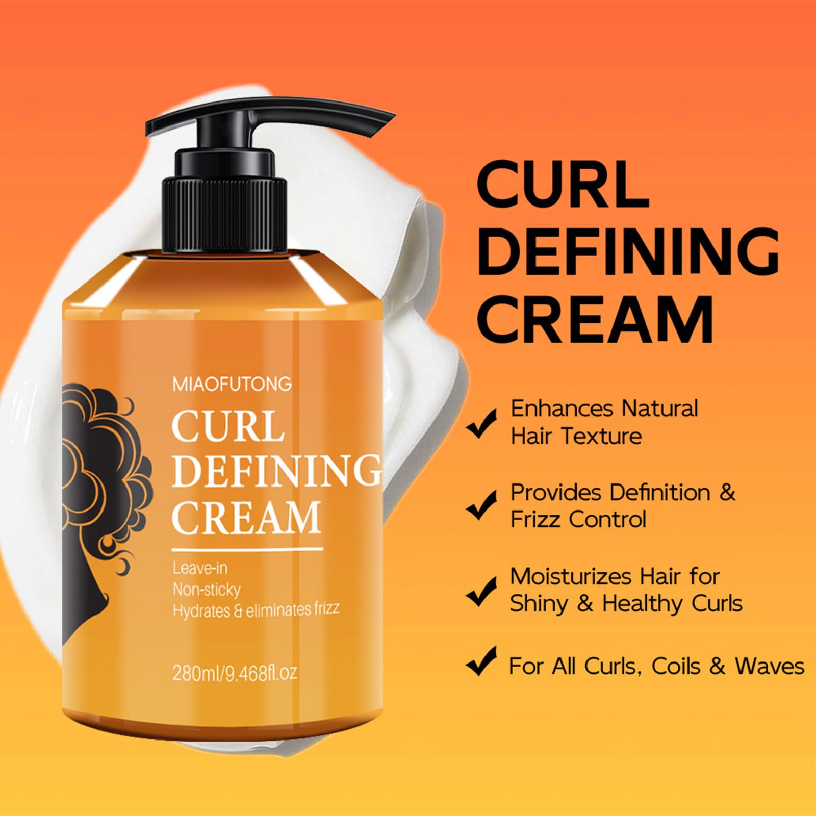 YJLYQF hair-frizz-control-during-day shows weather-resistant styling for humid conditions.