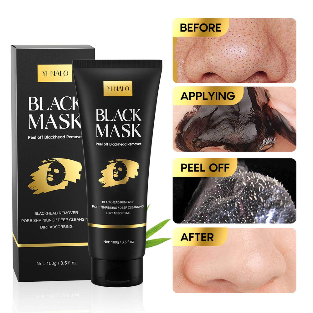 YLNALO mask brush applicator enables even coverage for clean, mess-free application.
