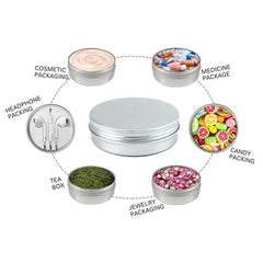 Ymkf Sqqr lightweight durable metal tins suitable for on-the-go use.
