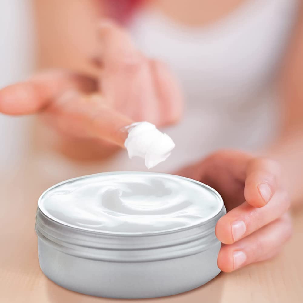 Ymkf Sqqr versatile storage for lip balm, shea butter, candles.