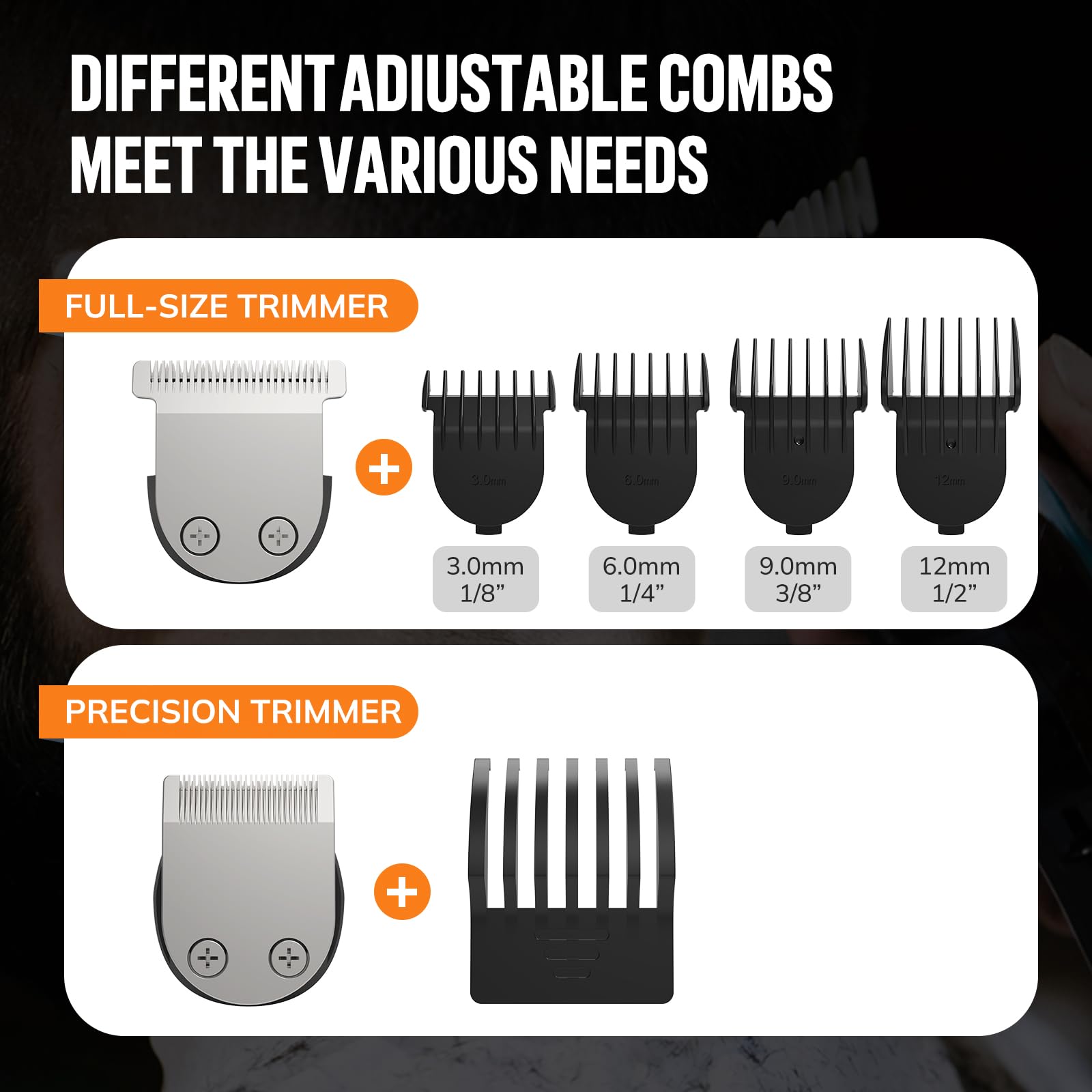 Ynasen waterproof trimmer rinse after use for quick cleanup