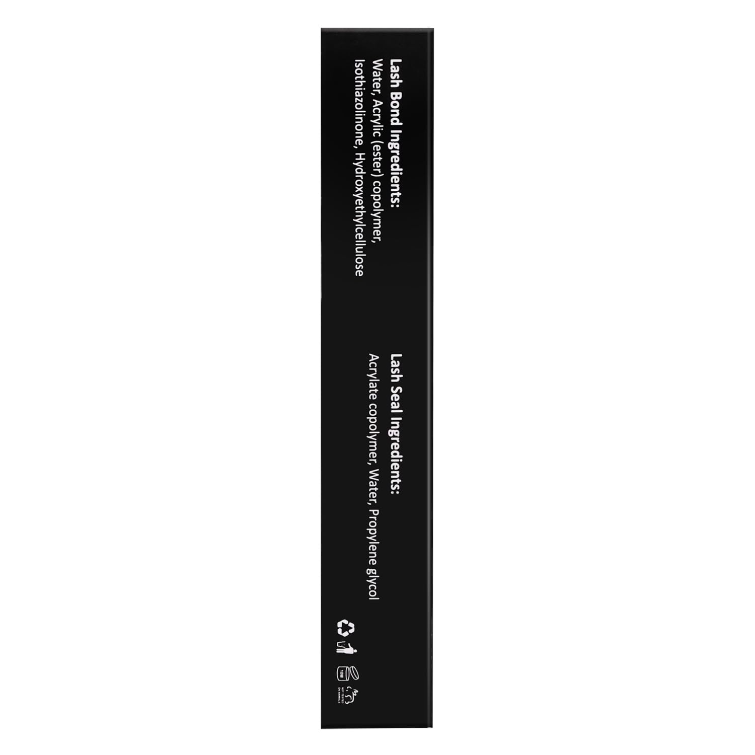 YNGLLC Lash Bond and Seal 5ml+5ml packaging ideal for travel touch-ups