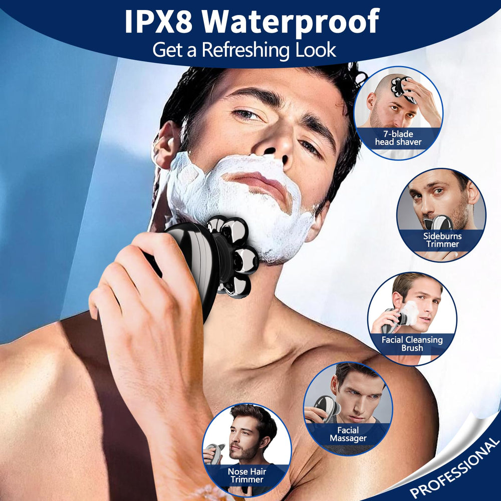 YOBeyux IPX8 waterproof design supports safe shower use and cleaning.