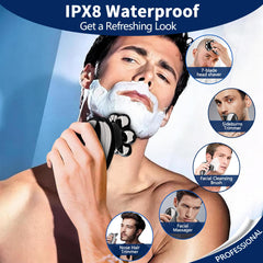 YOBeyux IPX8 waterproof design supports safe shower use and cleaning.