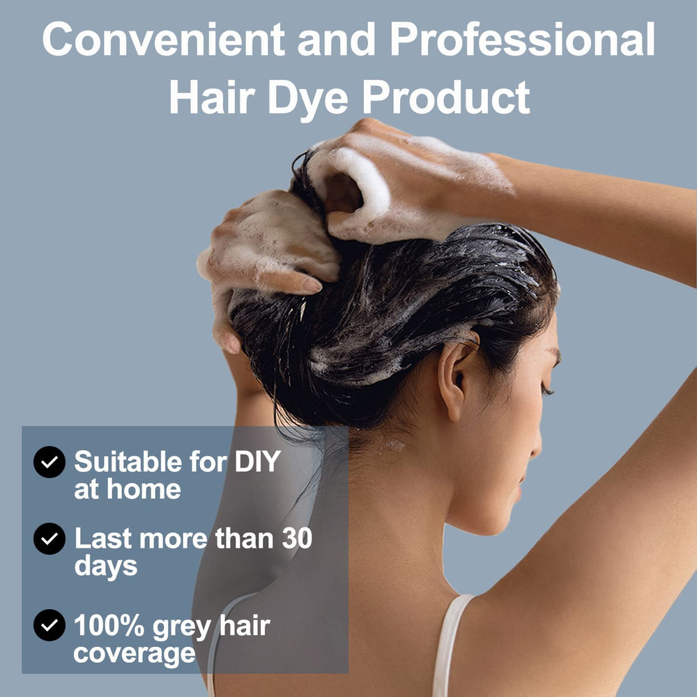 Yocisku Hair Dye Shampoo 16.9 oz bottle for economical color solution