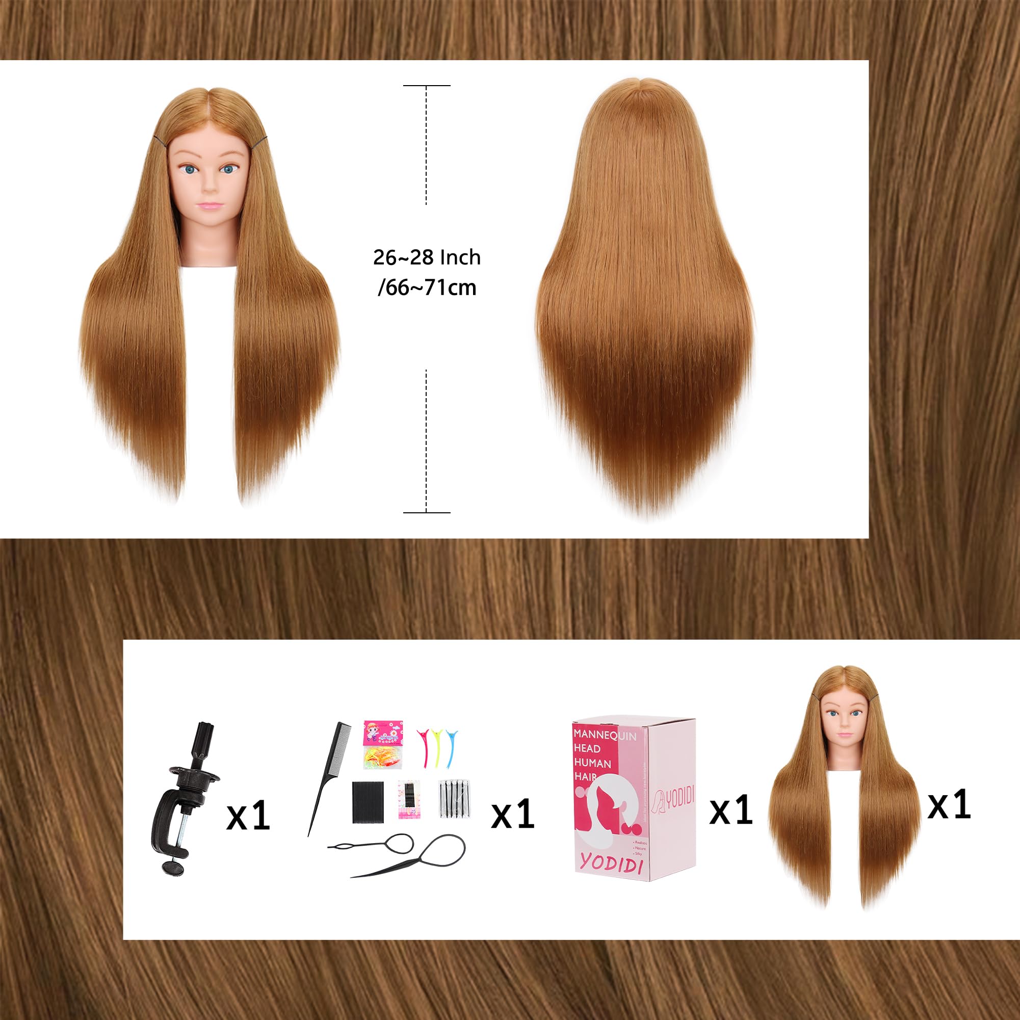 YODIDI mannequin head suitable for kids’ learning through imaginative play