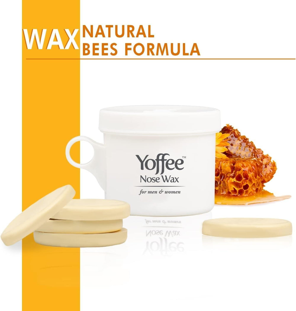 Yoffee Original Nose Wax 10-sticks provides versatile, reusable waxing supplies for easy routine.