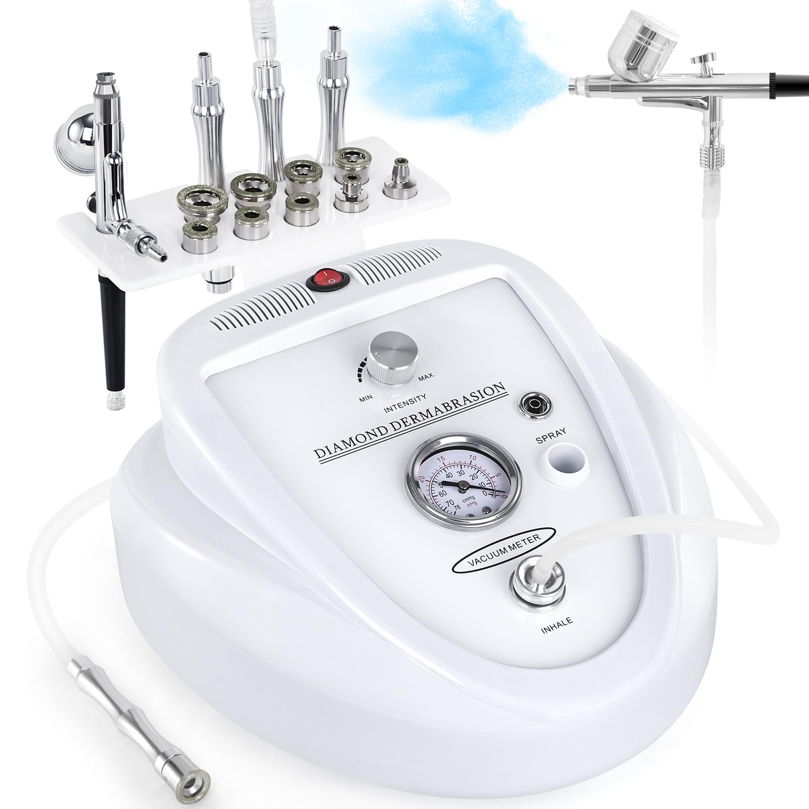 Yofuly Diamond Dermabrasion Machine overview image showing all-in-one facial care capabilities