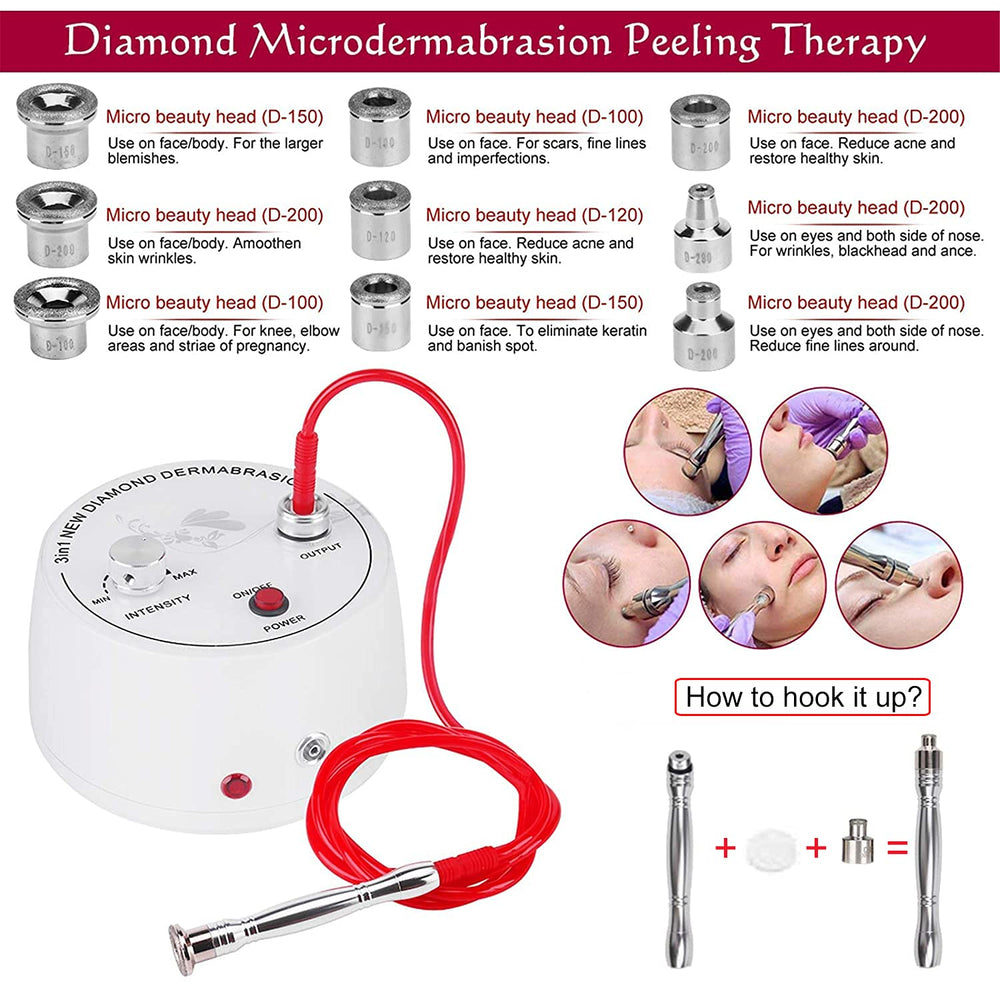Yofuly diamond tips replacement pack for different skin areas