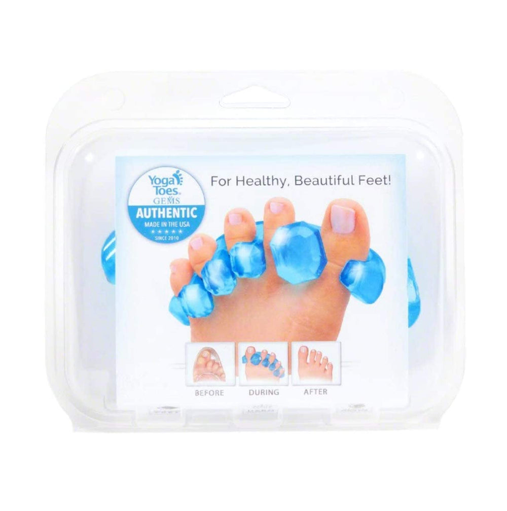 YogaToes Gems doctor-recommended toe-stretcher supporting toe flexibility and range.