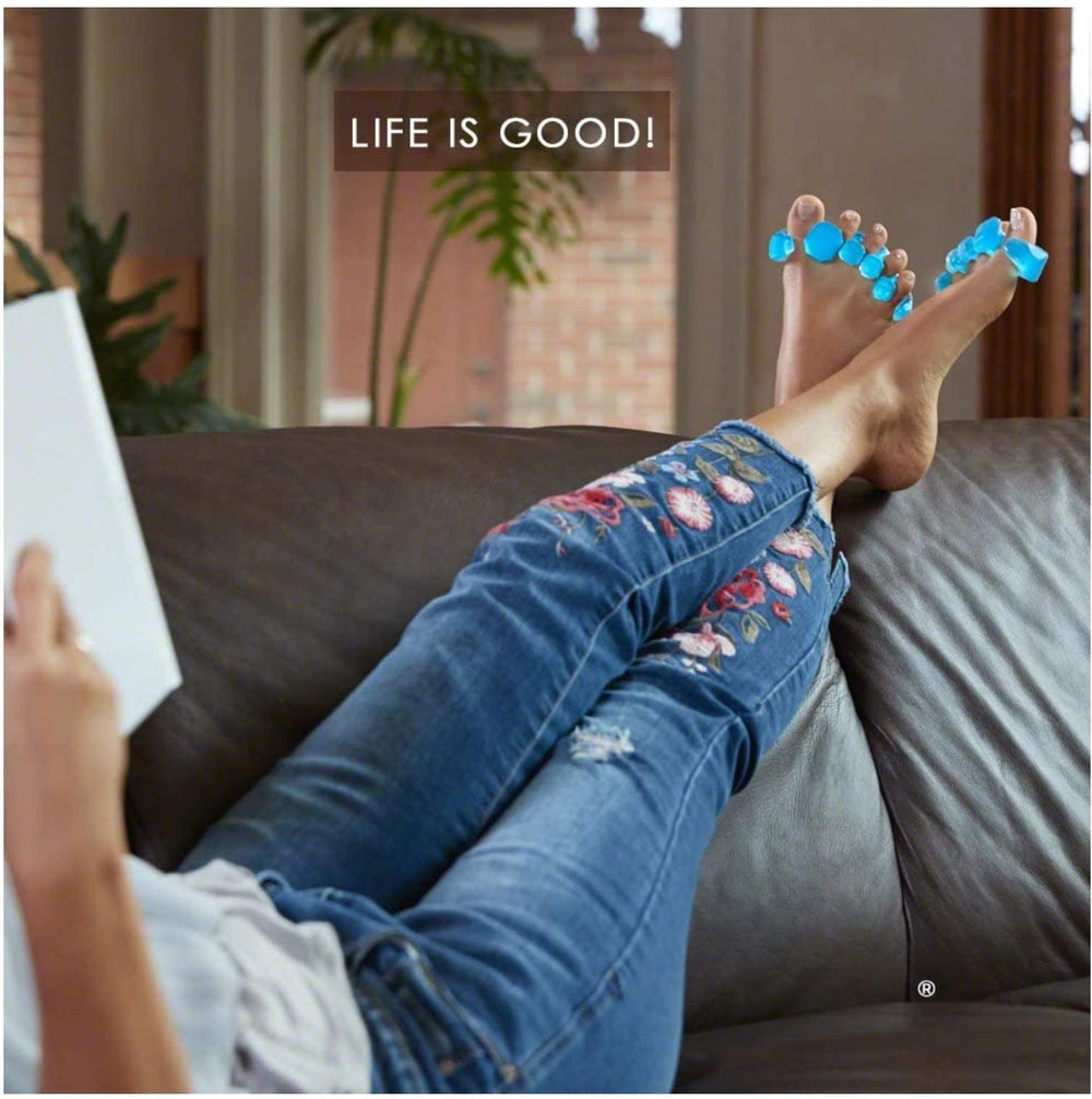 YogaToes Gems made-in-usa toe-stretcher reflects quality craftsmanship and American-made reliability.