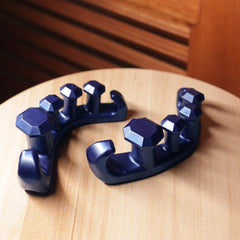 Yoga Toes Gems for Men toe spacers closeup emphasizing toe alignment aid during recovery