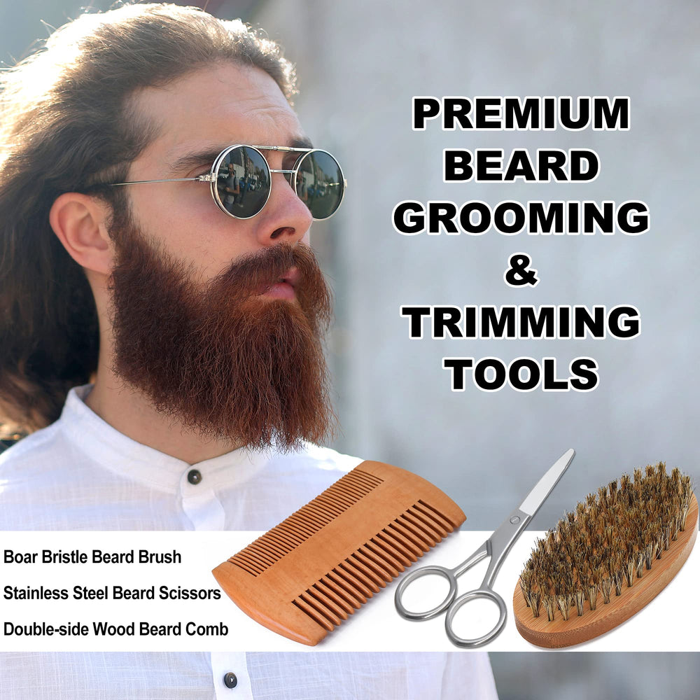 YogerYou beard brush for even oil distribution and detangling