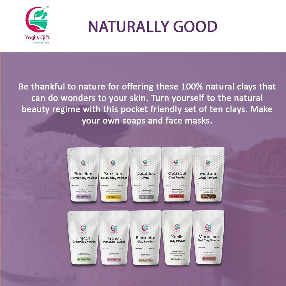 YOGI’S GIFT colorful clays for DIY projects enable vibrant handmade soaps