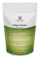Yogi’s Gift Indigo leaves sun-dried, organic vegan dye base for natural color.