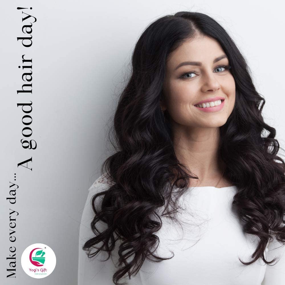 Yogis Gift Reetha powder 100g for gentle cleansing and hair clarity.