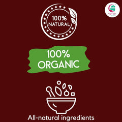Yogis Gift Shikakai powder 100g for smooth, manageable hair.