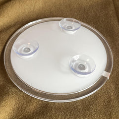 YoHumk fogless shower mirror features glassless safety for worry-free bathroom use.