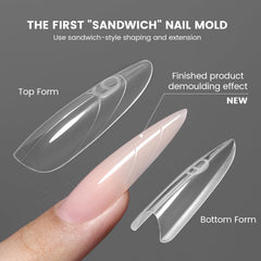 YOKE FELLOW Sandwich Dual Form kit laid out for efficient application and consistent results