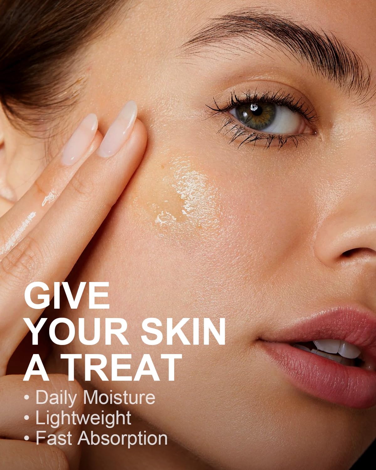 Yoken almond oil pour bottle demonstrates easy application for quick skin and hair use.
