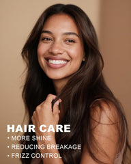 Yoken Argan Oil pour shows quick-absorption nourishment for scalp and strands.