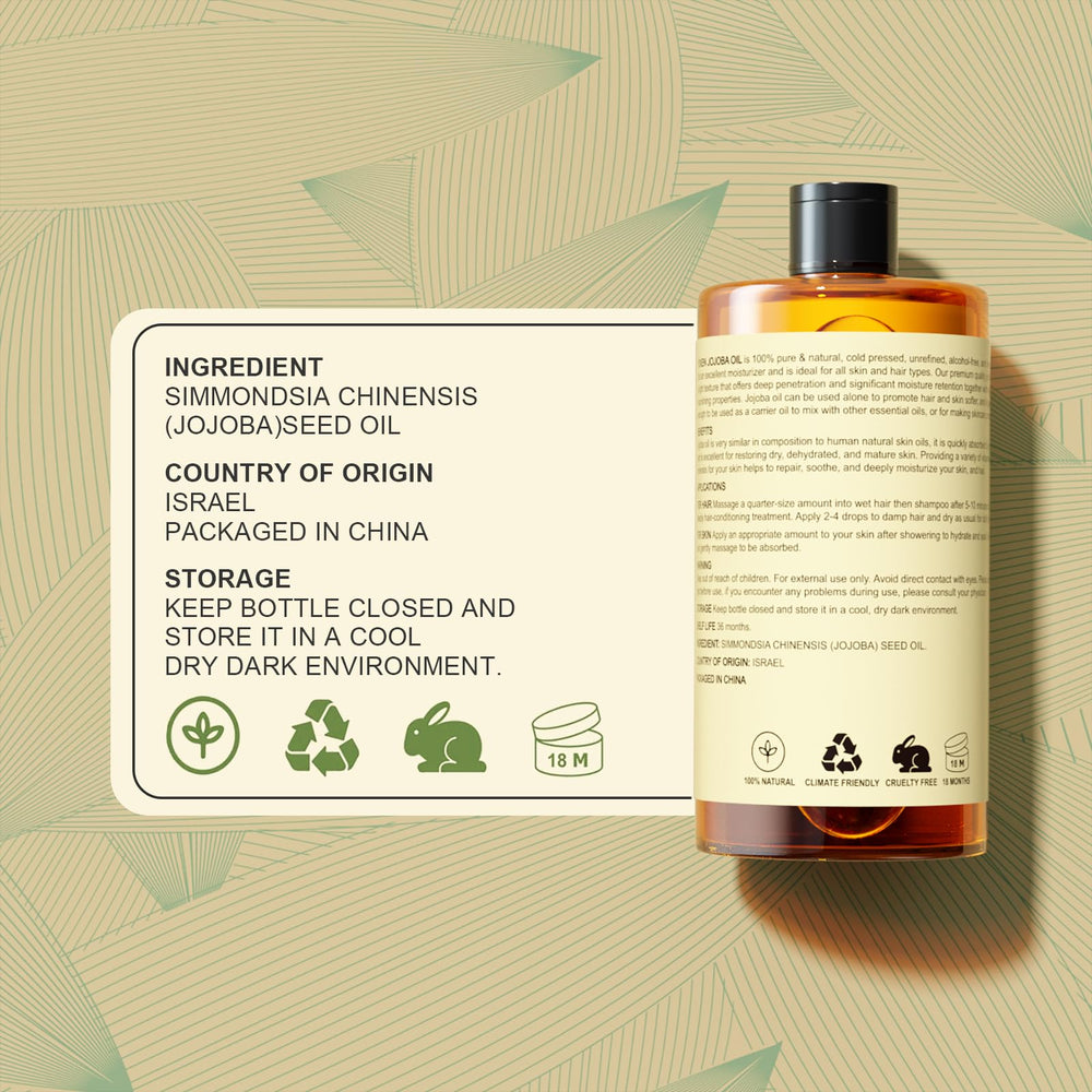 Yoken jojoba oil unscented – gentle option for sensitive skin.