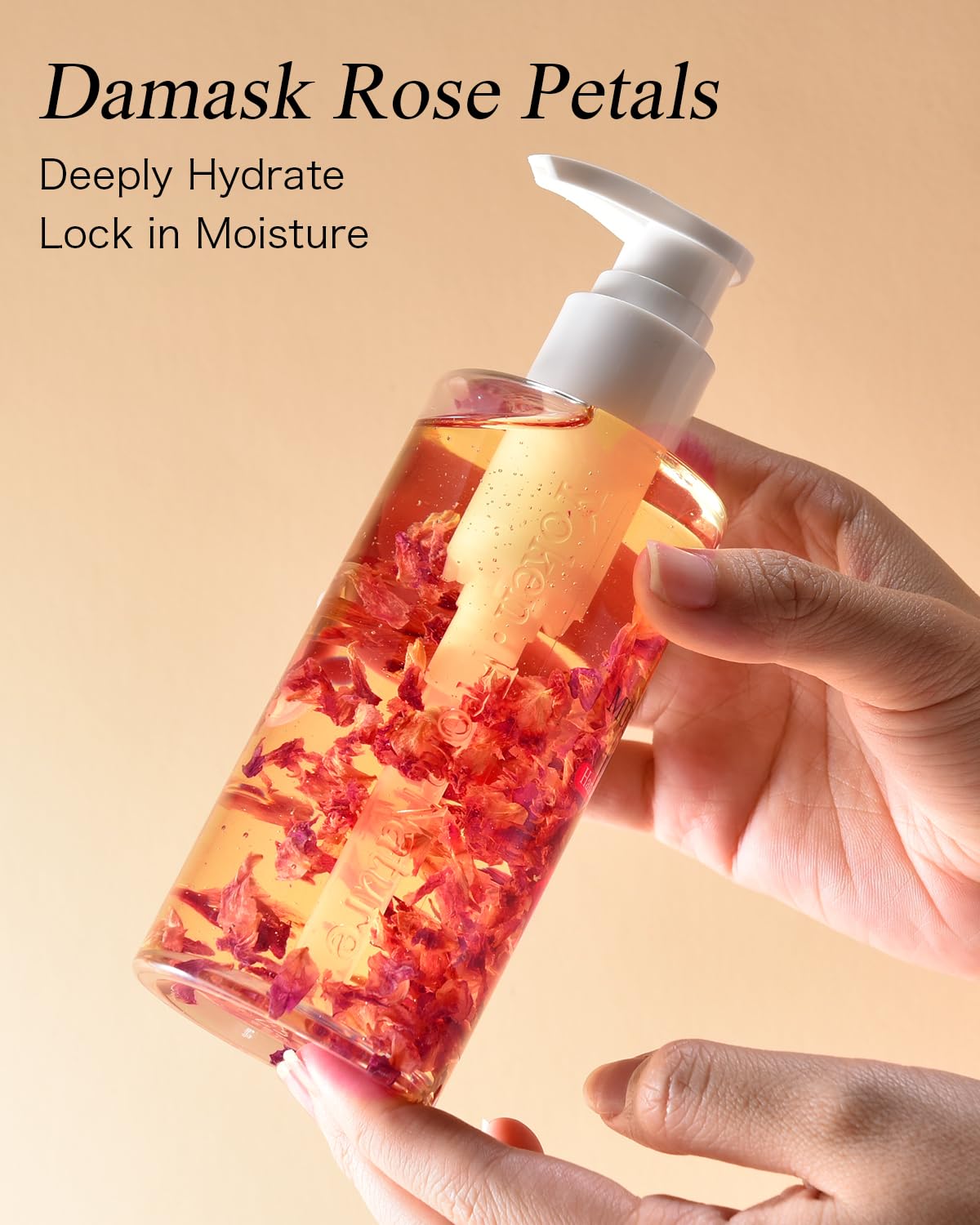 Yoken post-shower oil application demonstrates quick absorption and lasting moisture
