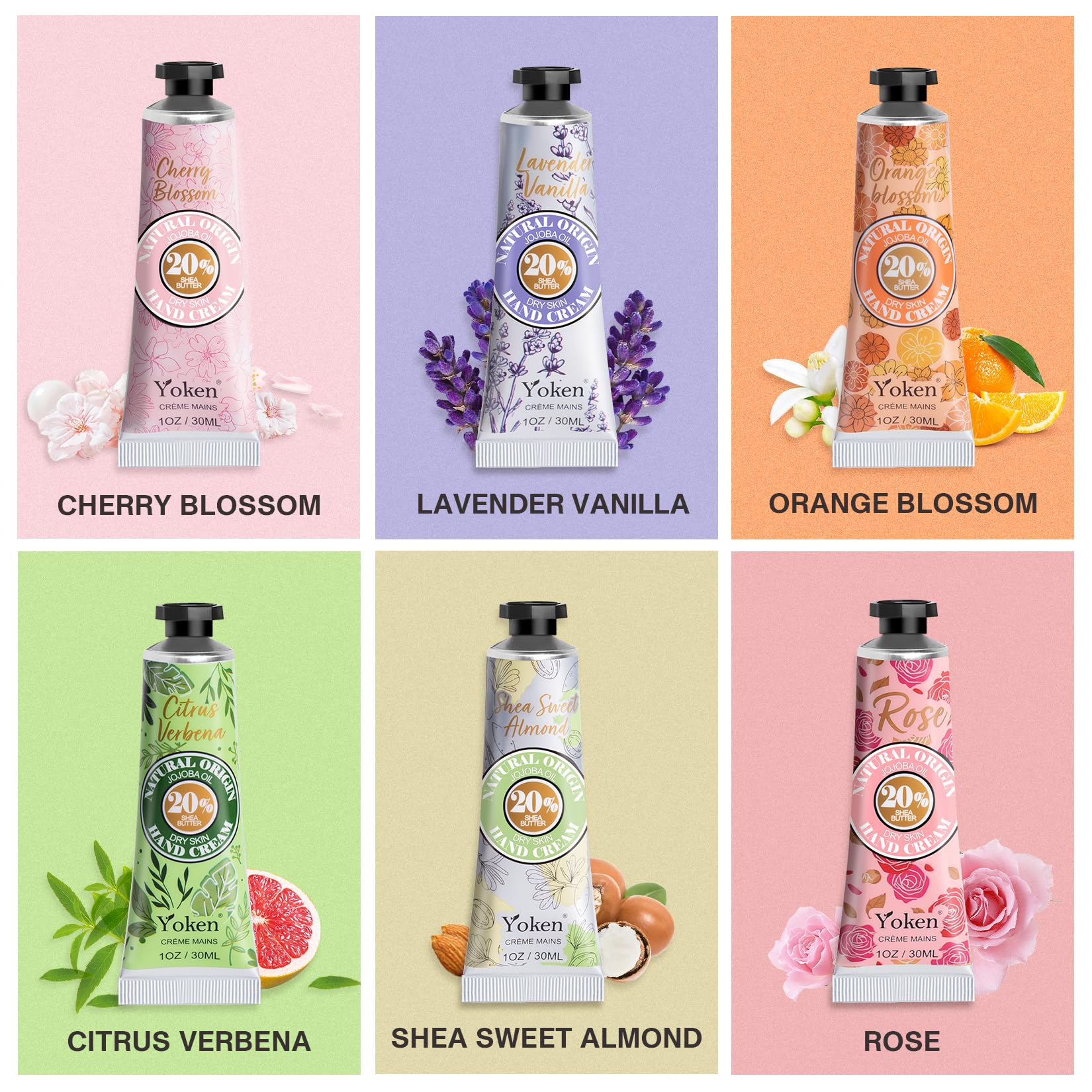 Yoken Rose Hand Cream focuses on delicate rose fragrance and nourishing formula