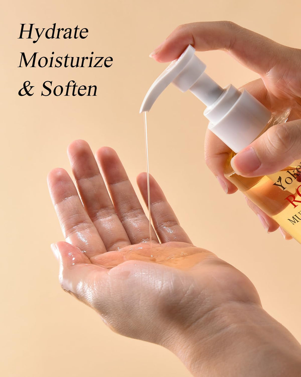 Yoken sweet almond oil component offers nourishing, non-greasy skin hydration