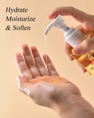 Yoken sweet almond oil component offers nourishing, non-greasy skin hydration