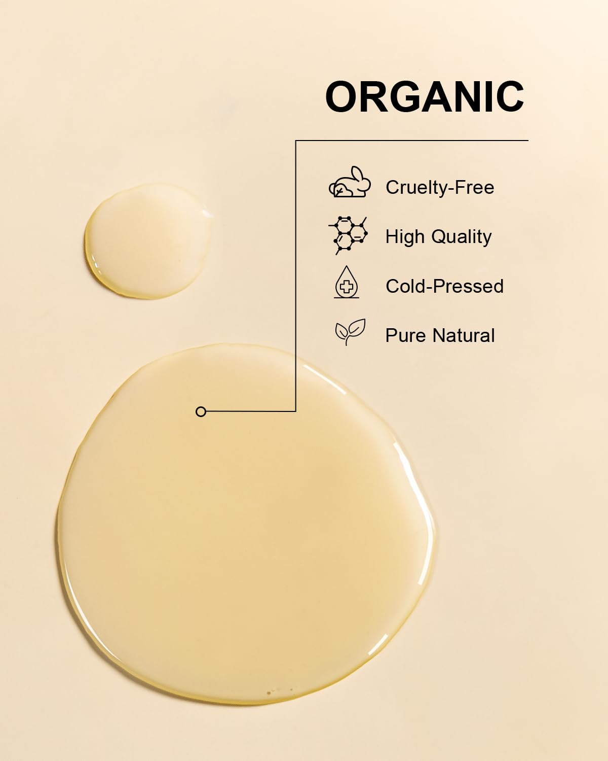 Yoken Vitamin E Oil cruelty-free sourcing tag emphasizes ethical skincare