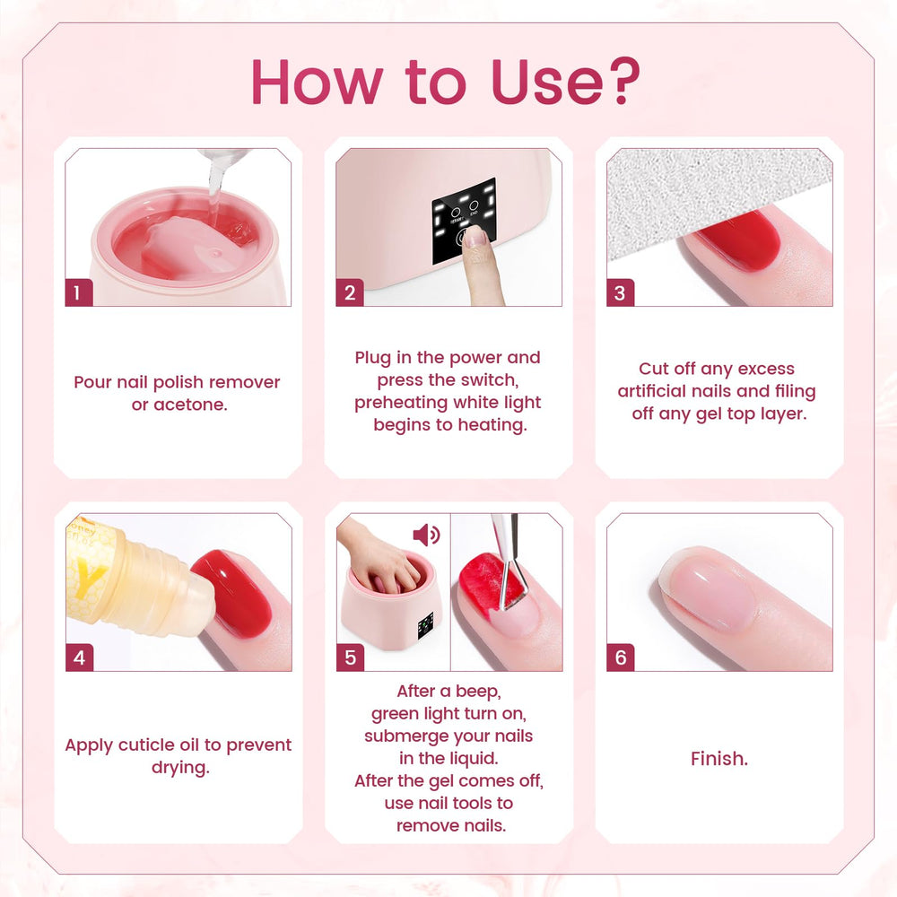 Yokilly home salon nail care bowl fits at-home routines.