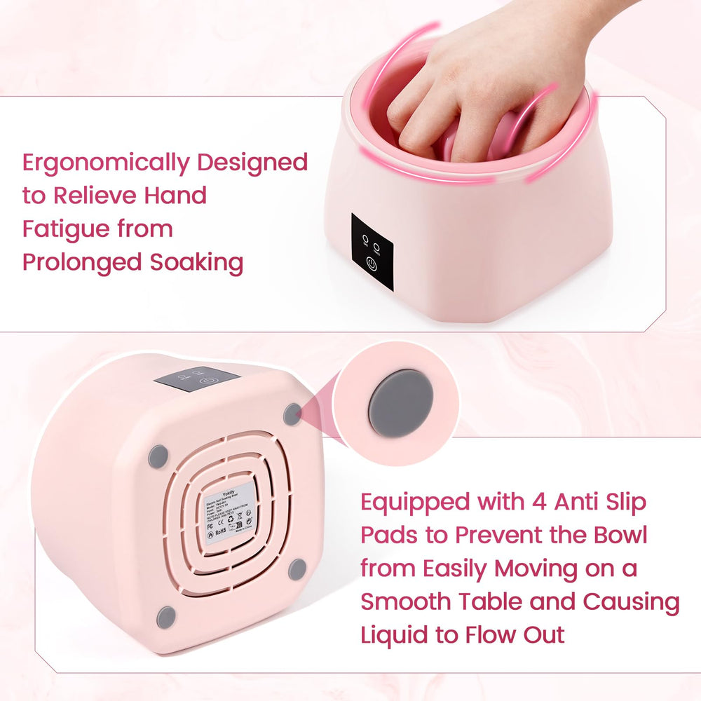 Yokilly removal kit includes 10 pieces for complete nail care at home.