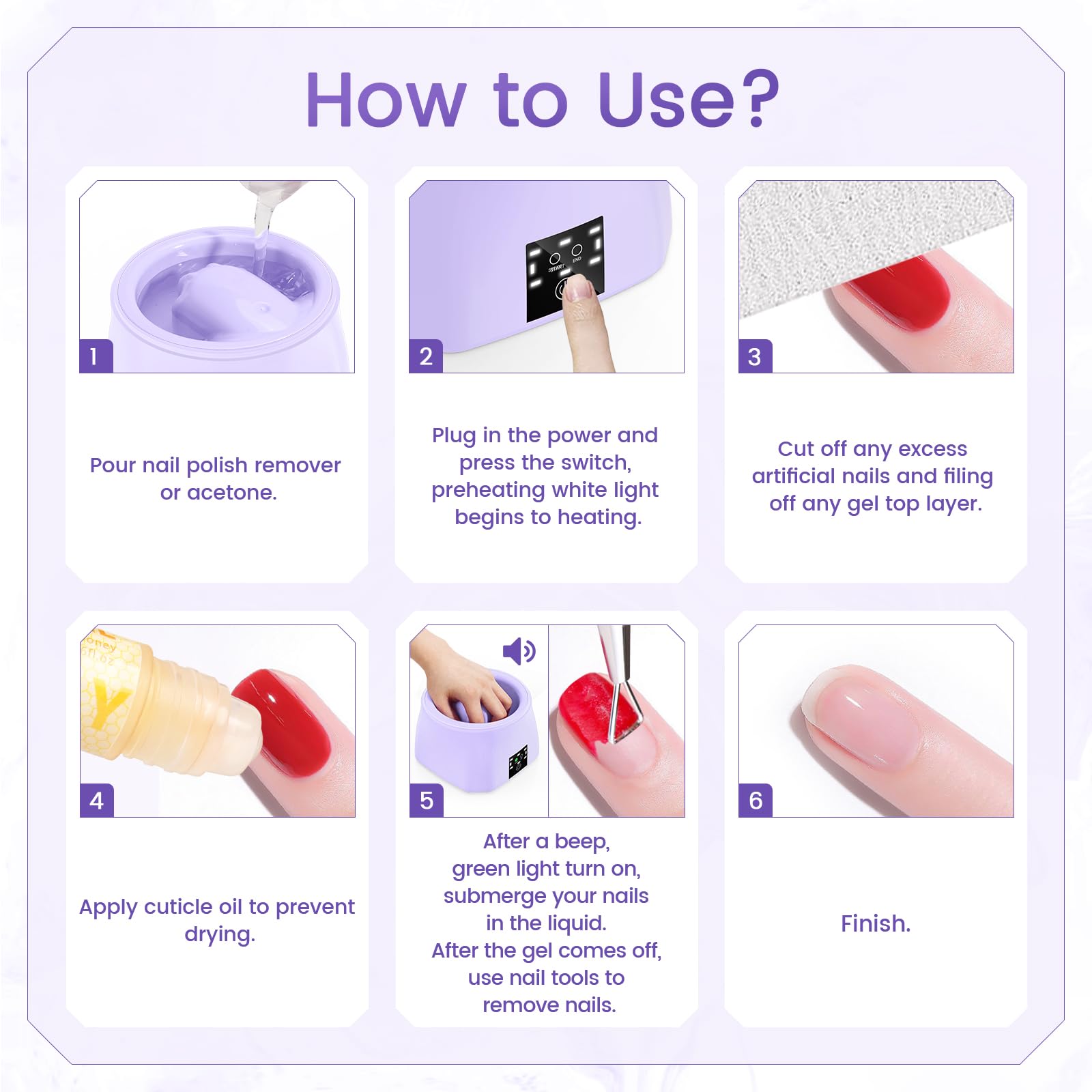Yokilly nail soaking bowl is ideal for home salon setups and professional use.
