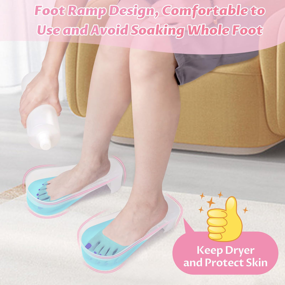 Yokilly toe nail soak-off bowl set ideal for quick polish removal
