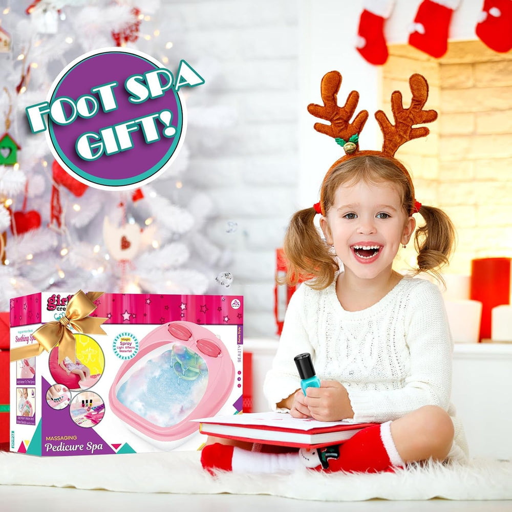 Yoloflix gift-pack girls spa kit ideal for birthdays or sleepovers.