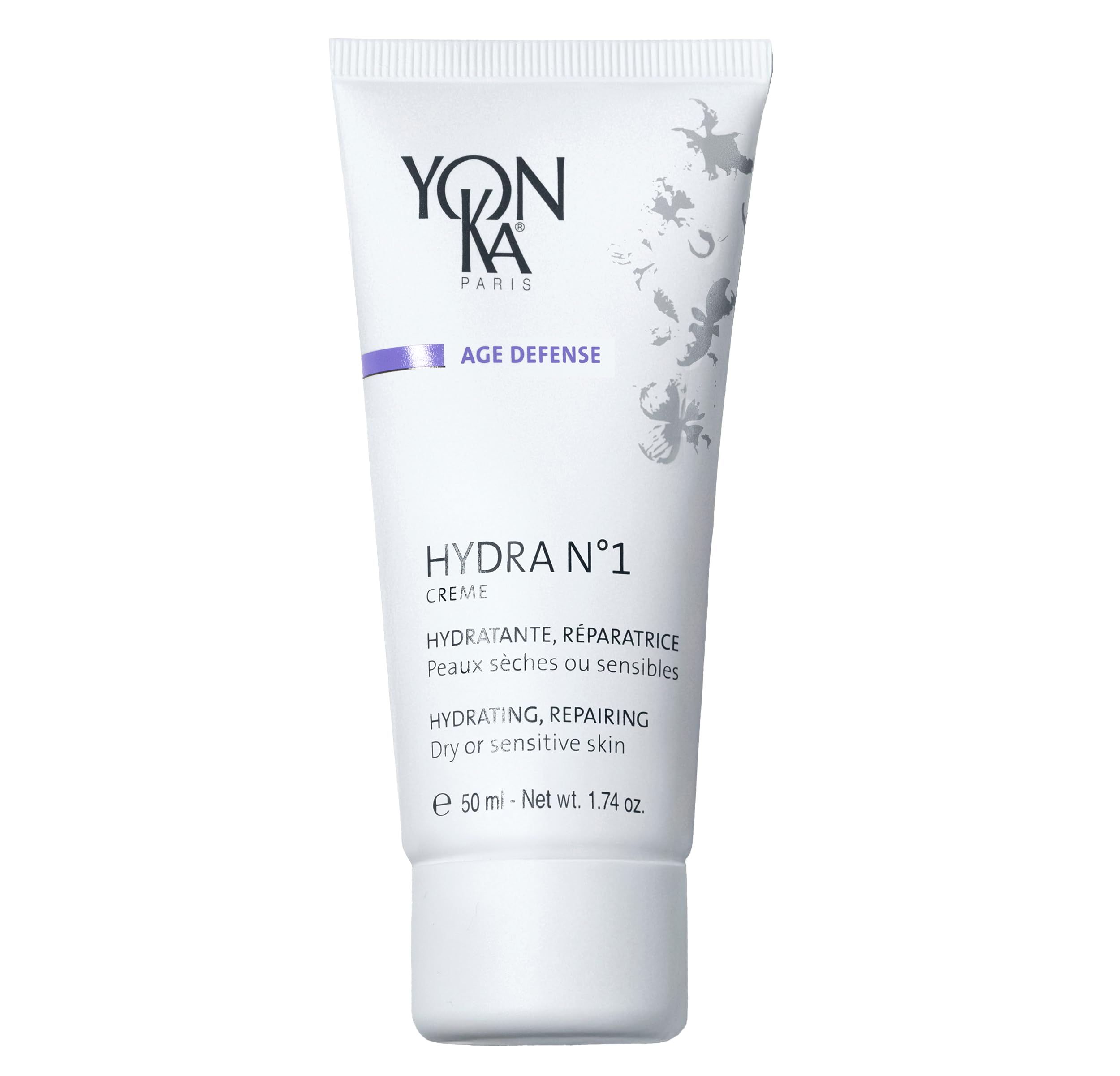 Yon-Ka Hydra No.1 Cream tube closeup showing rich hydration for dry skin
