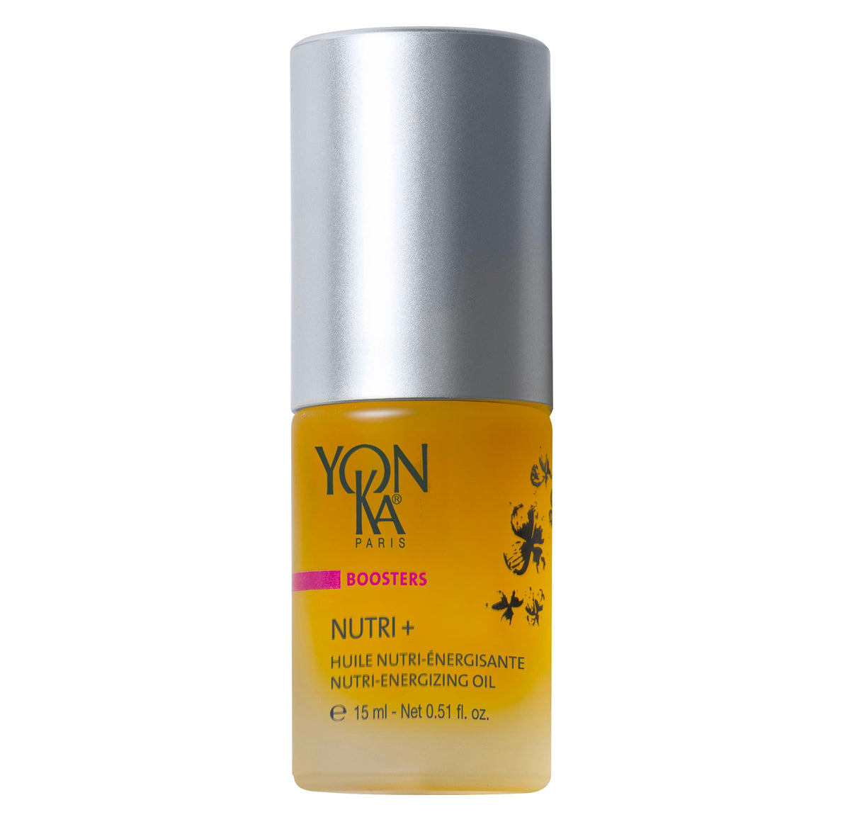 Yon-Ka Booster Nutri+ bottle top enables precise drop application for nourishing care