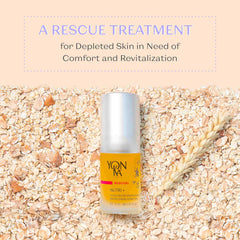 Drops of Yon-Ka Nutri+ on fingertip ready to nourish dry skin