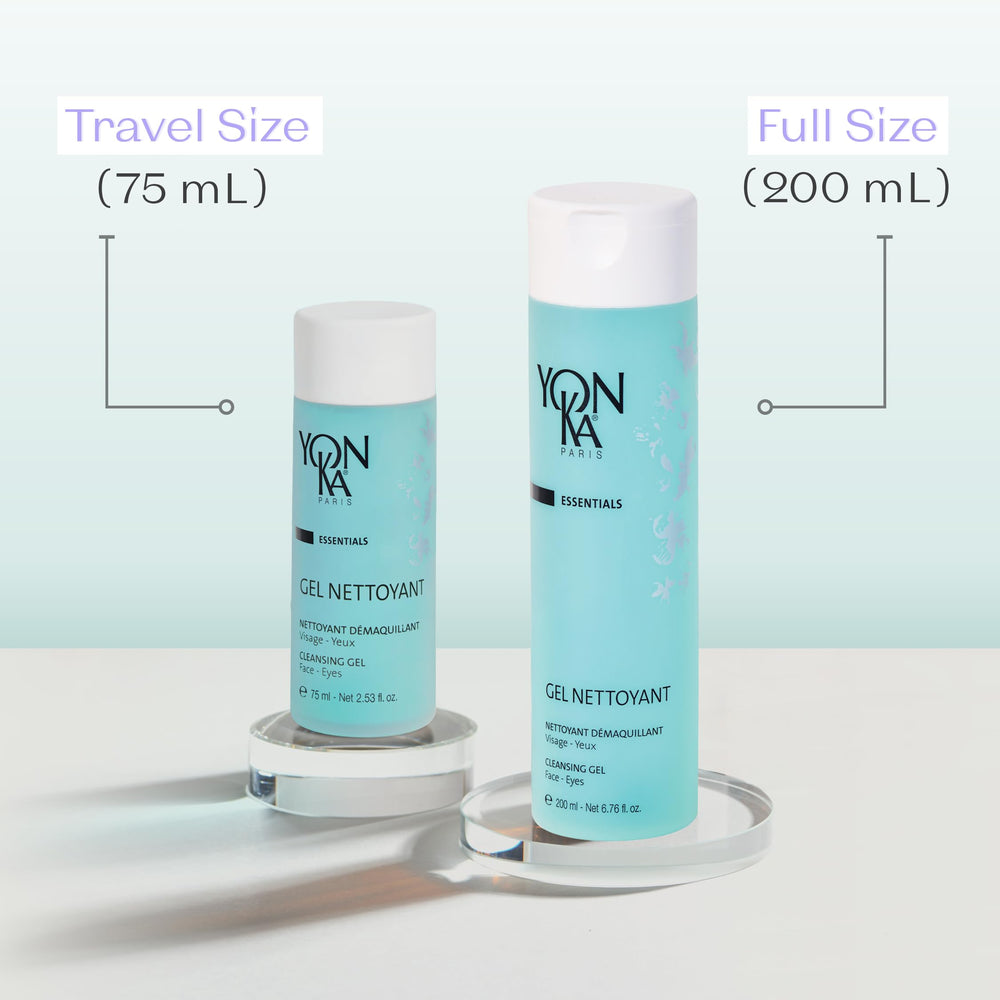 Lavender and citrus blend in Yon-Ka Gel Cleanser provides spa-like scent.