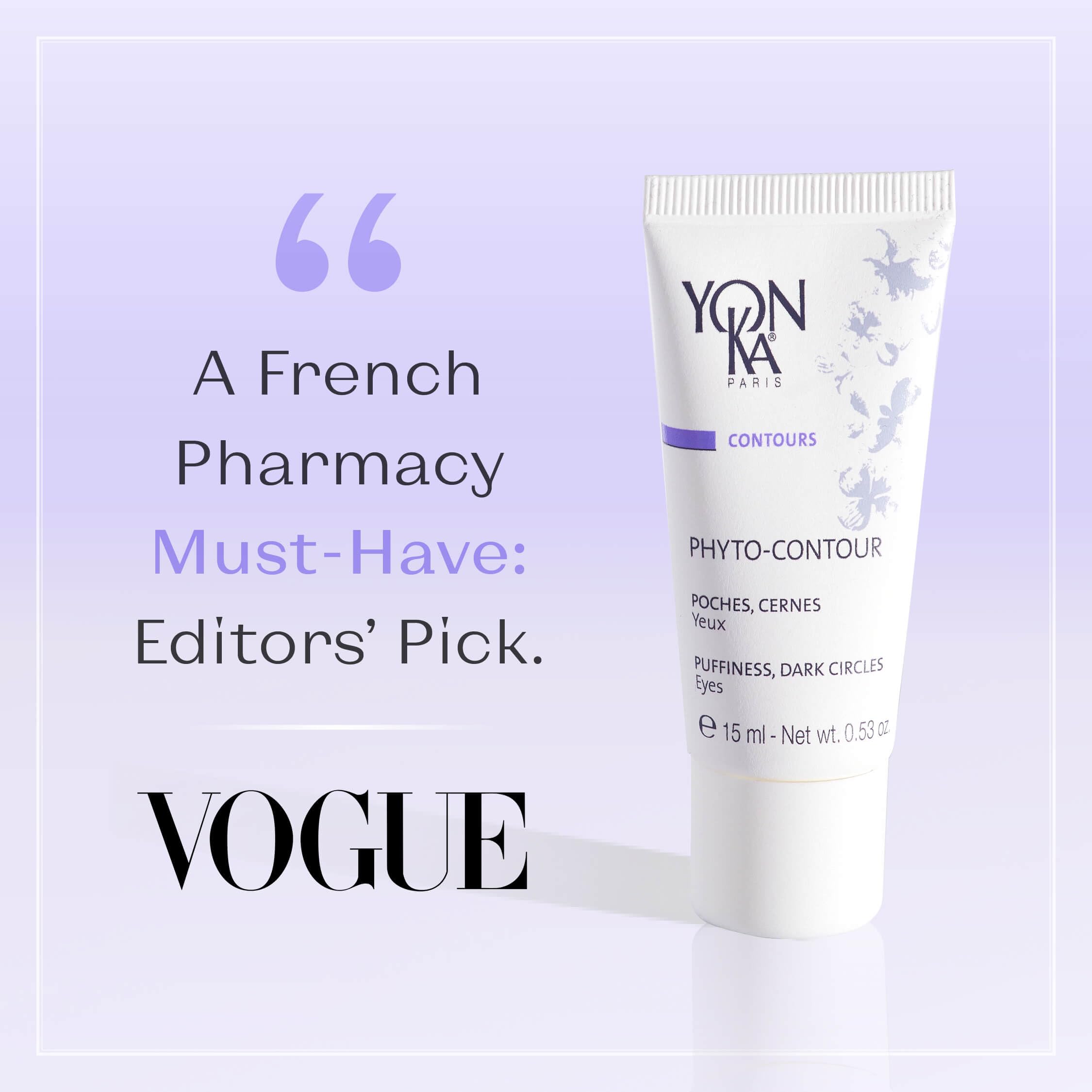 Beech bud peptides in Yonka Phyto-Contour suggest firmer, more defined eye contours.