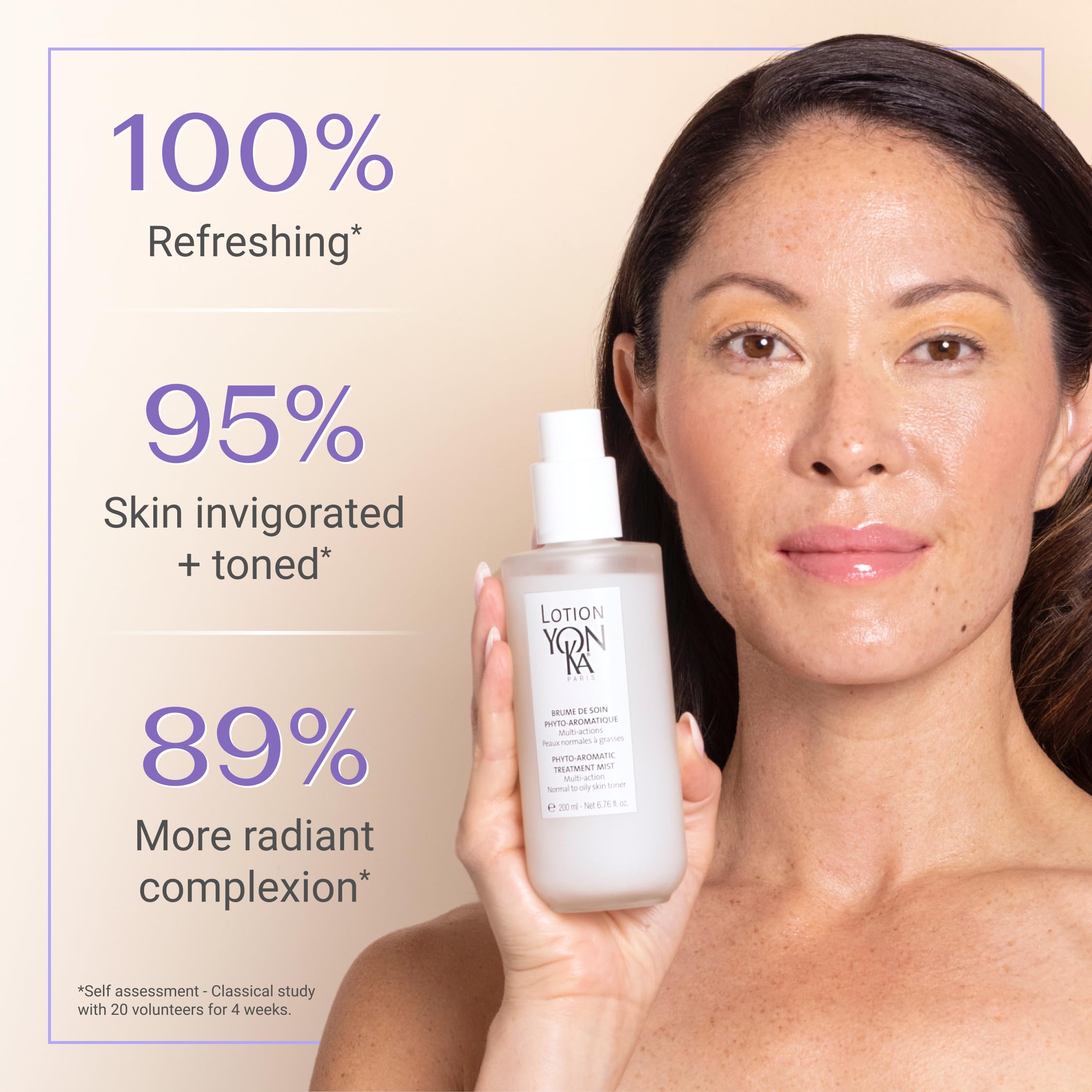 Yon-Ka PNG Lotion Toner Aloe Vera close-up suggests soothing hydration.