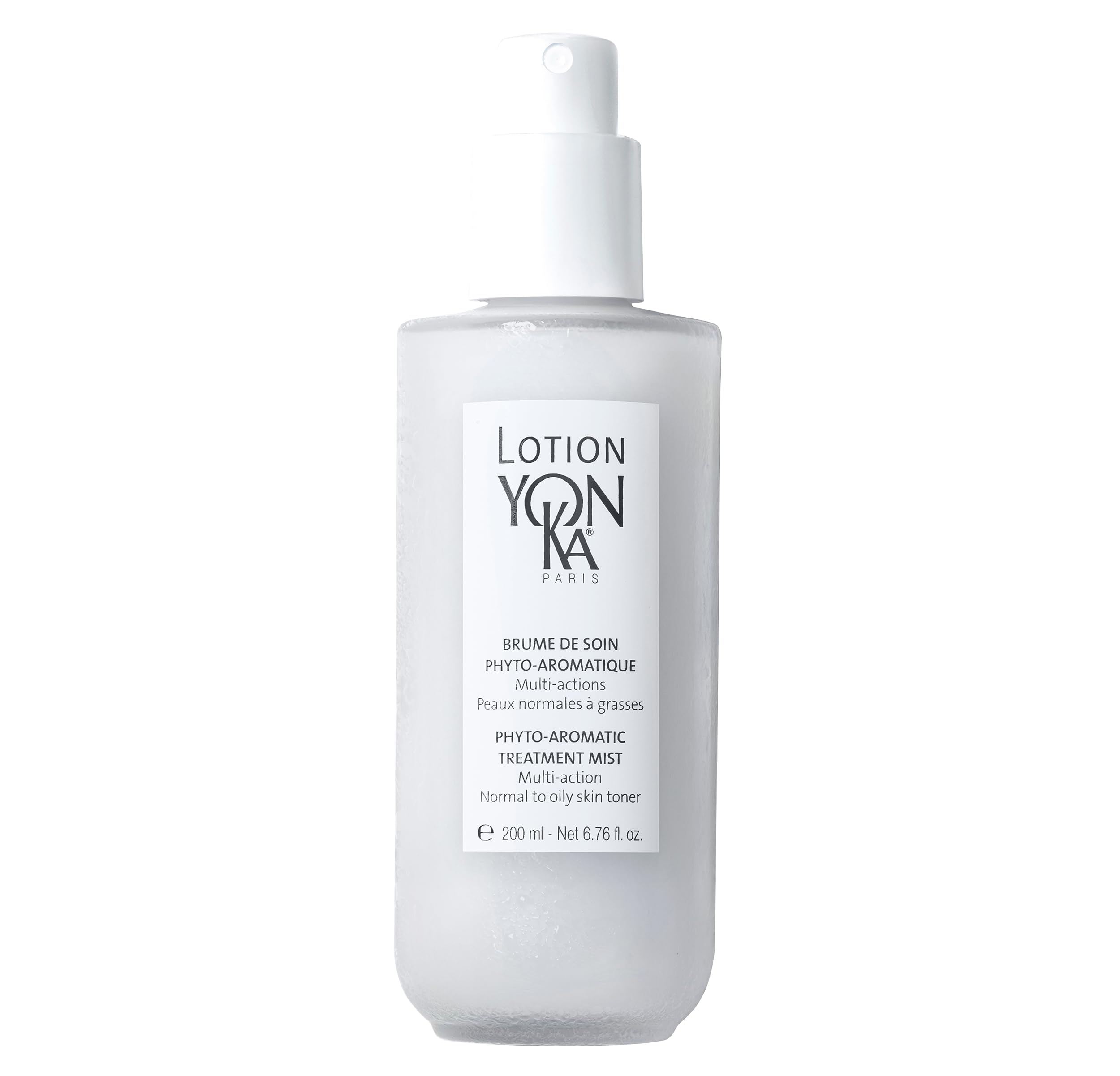 Yon-Ka PNG Lotion Toner bottle on a bathroom shelf for daily refreshing hydration.