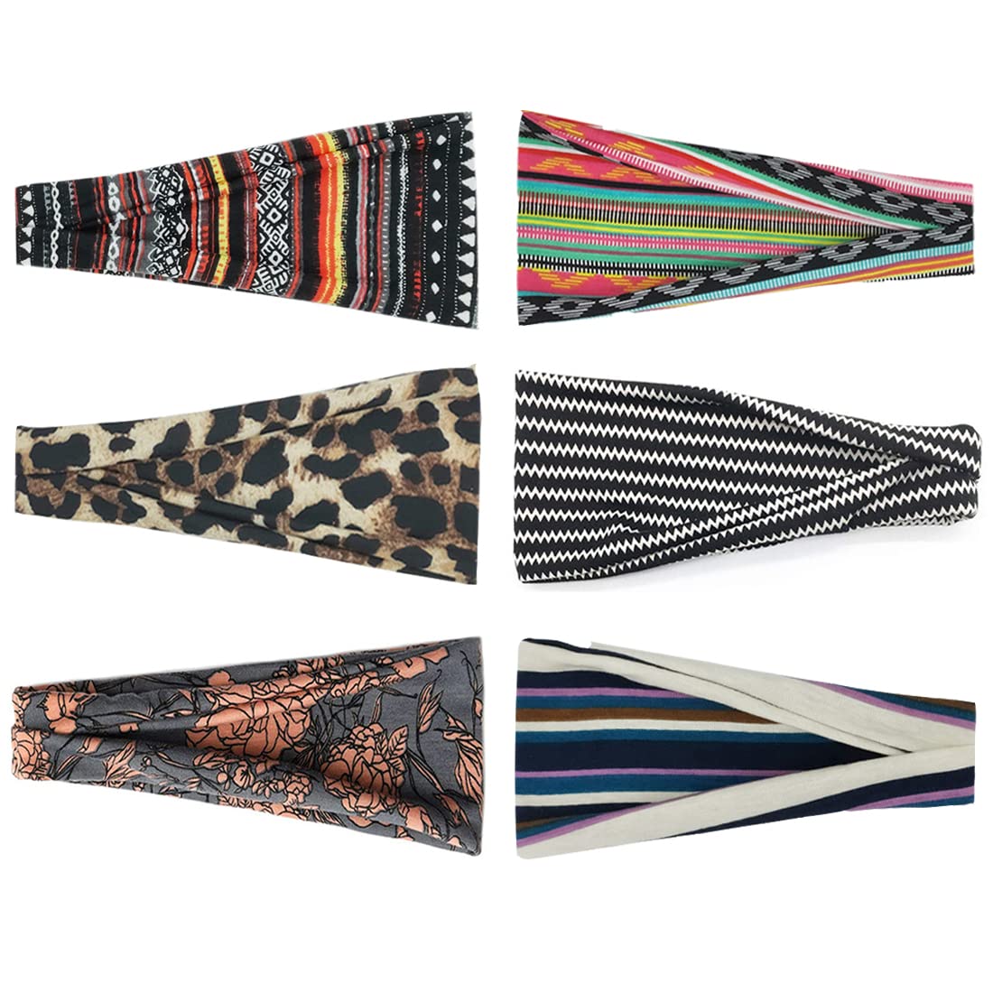 YONUF boho headband daily-use design for makeup and face routines