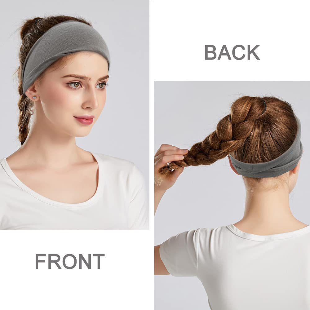YONUF six-pack colors headbands offer outfit variety.