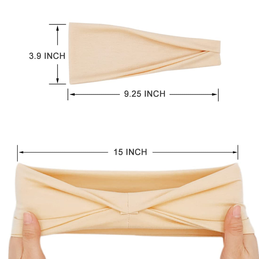 YONUF headbands for women, suitable for daily wear and makeup removal.