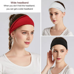 YONUF headbands for women, keeps hair under control during workouts.